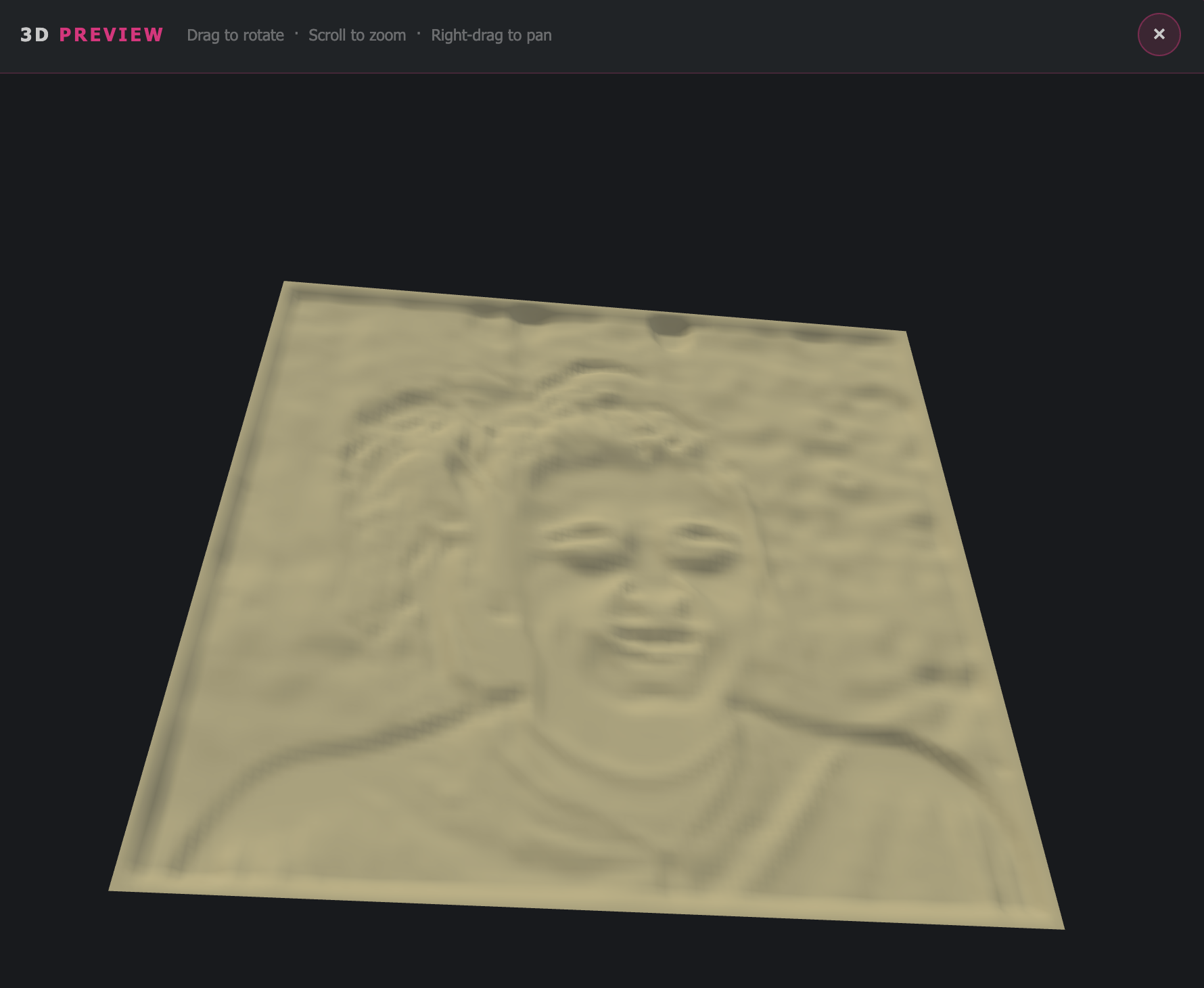 3D-model of lithophane